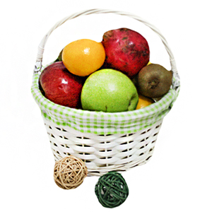 Корзина с фруктами 1.5 кг в Скоропусковому