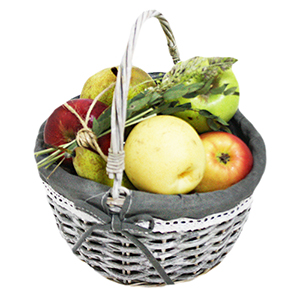 Корзина с фруктами яблоки и груши 2 кг в Скоропусковому
