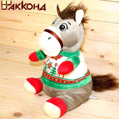 Сладкий новогодний подарок в виде символа 2026 года от фабрики Акконд в Скоропусковому
