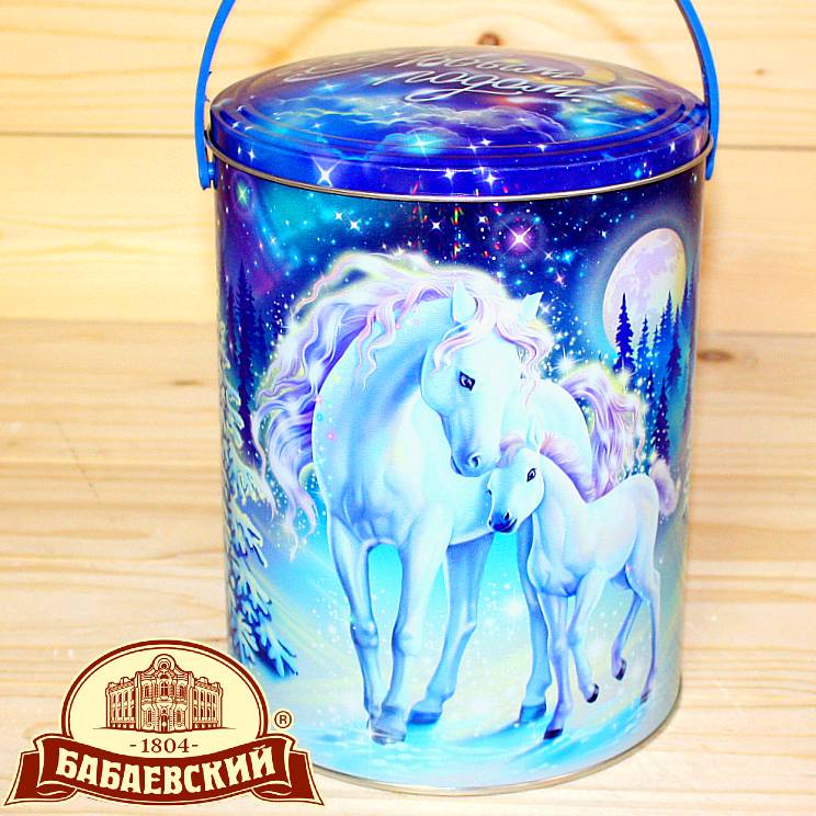 Детский новогодний подарок 2026 года от фабрики Бабаевская в Скоропусковому