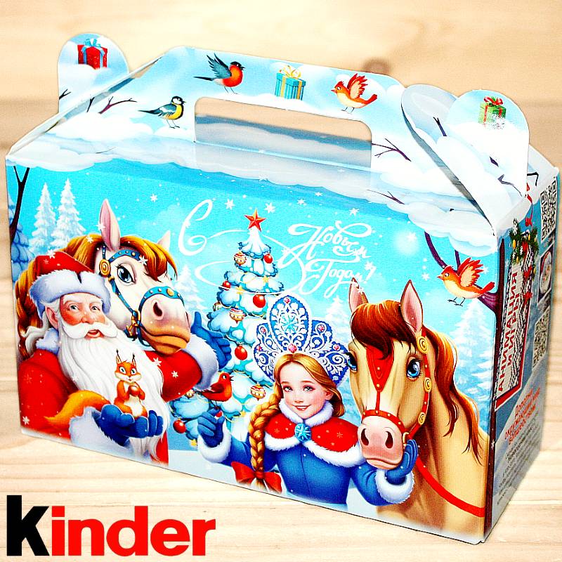 Киндер-подарок 290 грамм на Новый Год 2026 в Скоропусковому