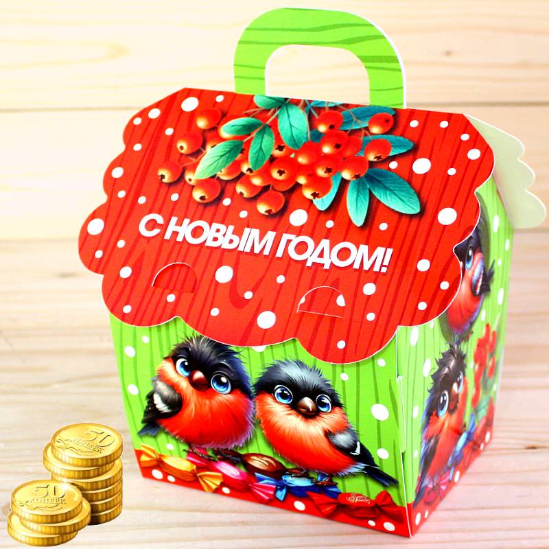 Сладкий новогодний подарок детям в Скоропусковому